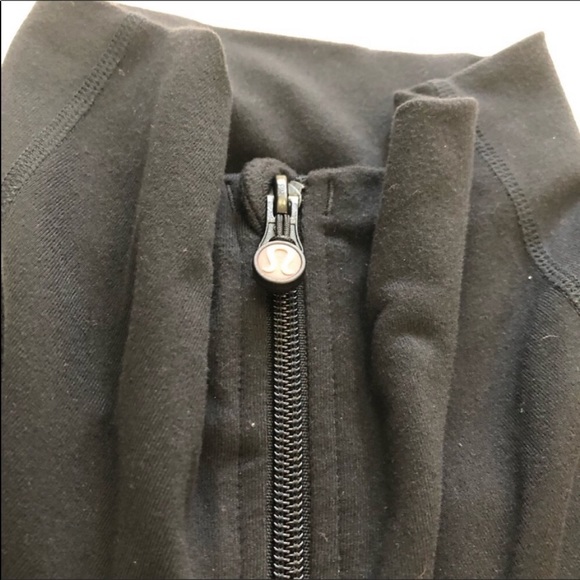 Lululemon Athletica Black Long Sleeve Jacket Sz 6 - Picture 7 of 8